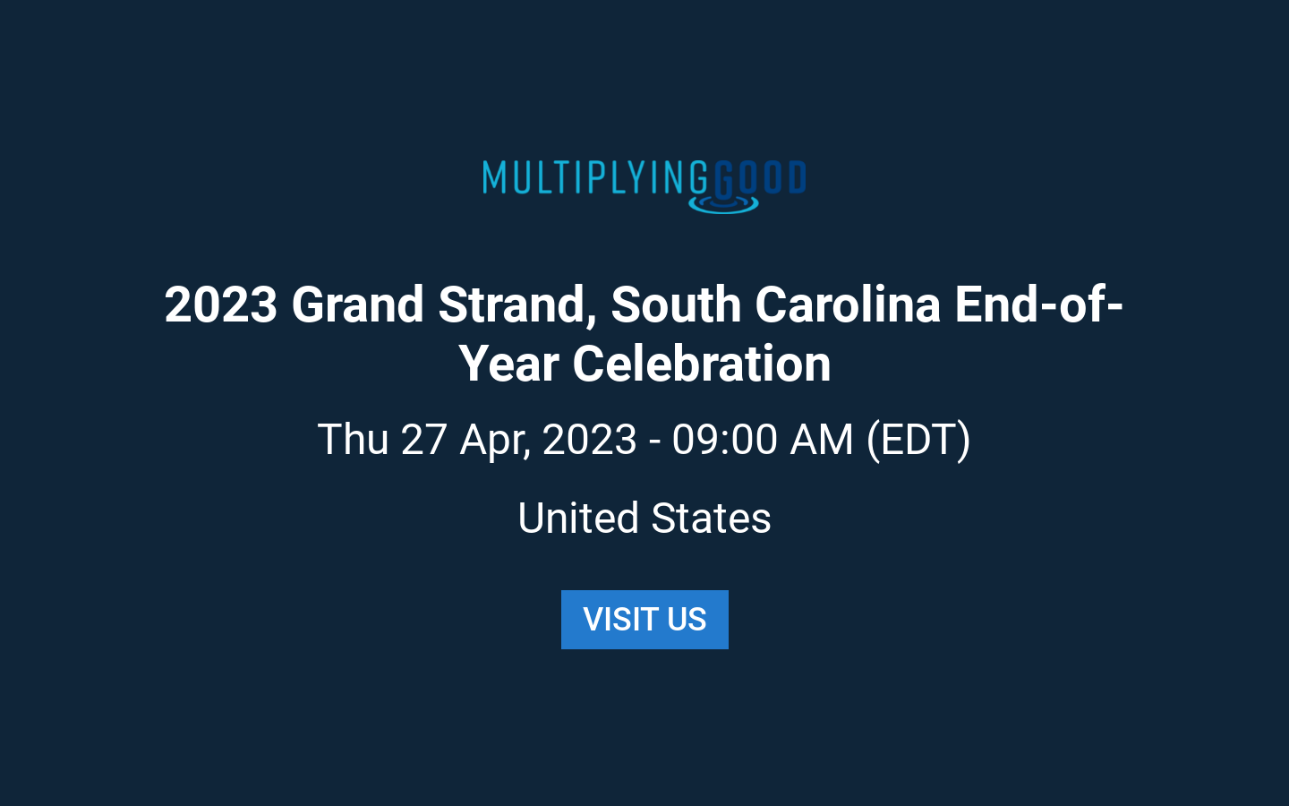 2023 Grand Strand, South Carolina EndofYear Celebration