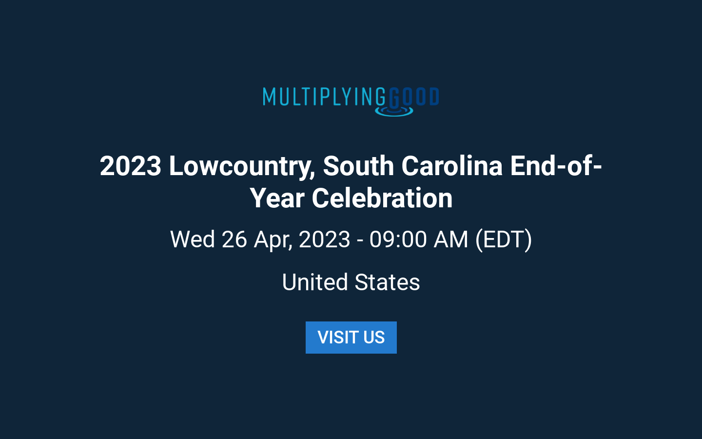 2023 Lowcountry, South Carolina EndofYear Celebration