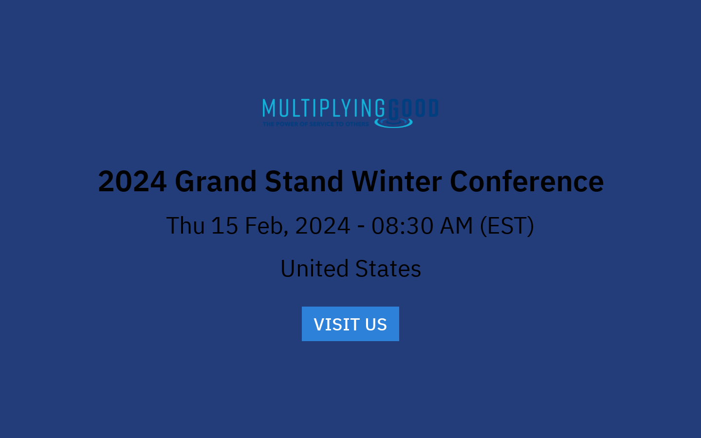 2024 Grand Stand Winter Conference