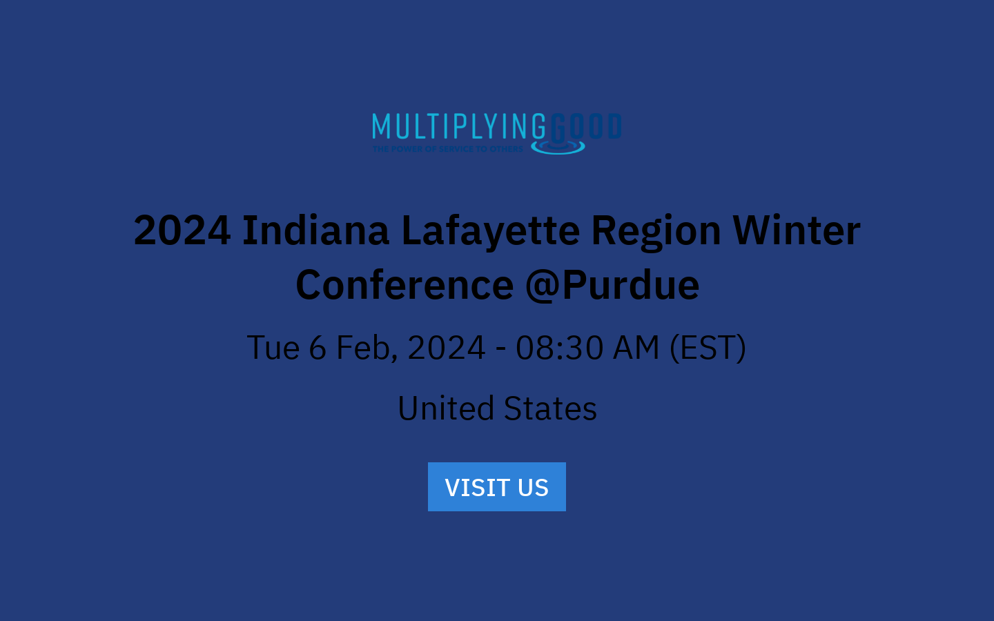 2025 Indiana Lafayette Region Winter Conference Purdue
