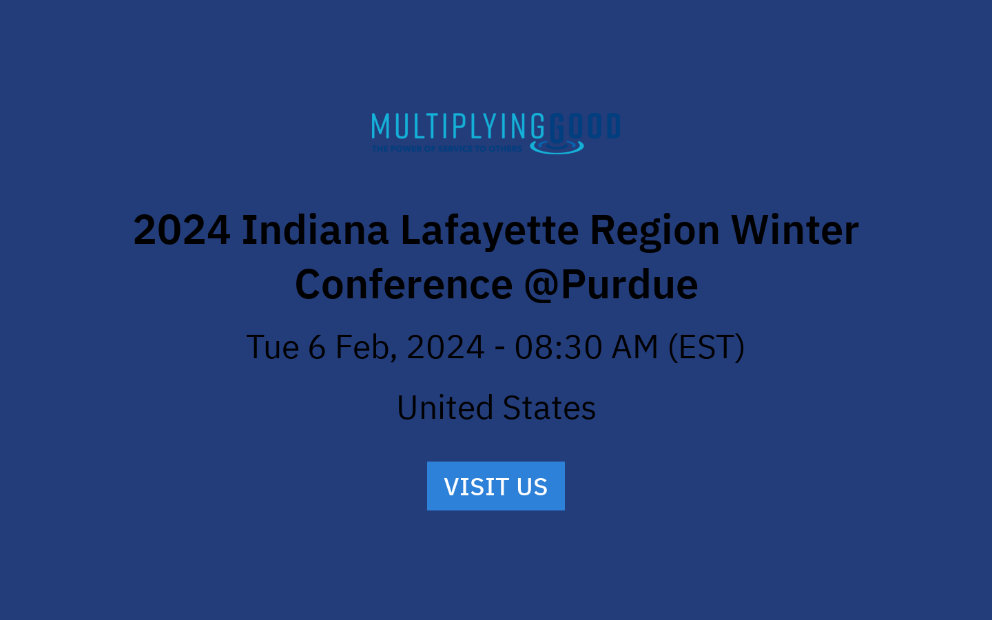 2024 Indiana Lafayette Region Winter Conference Purdue