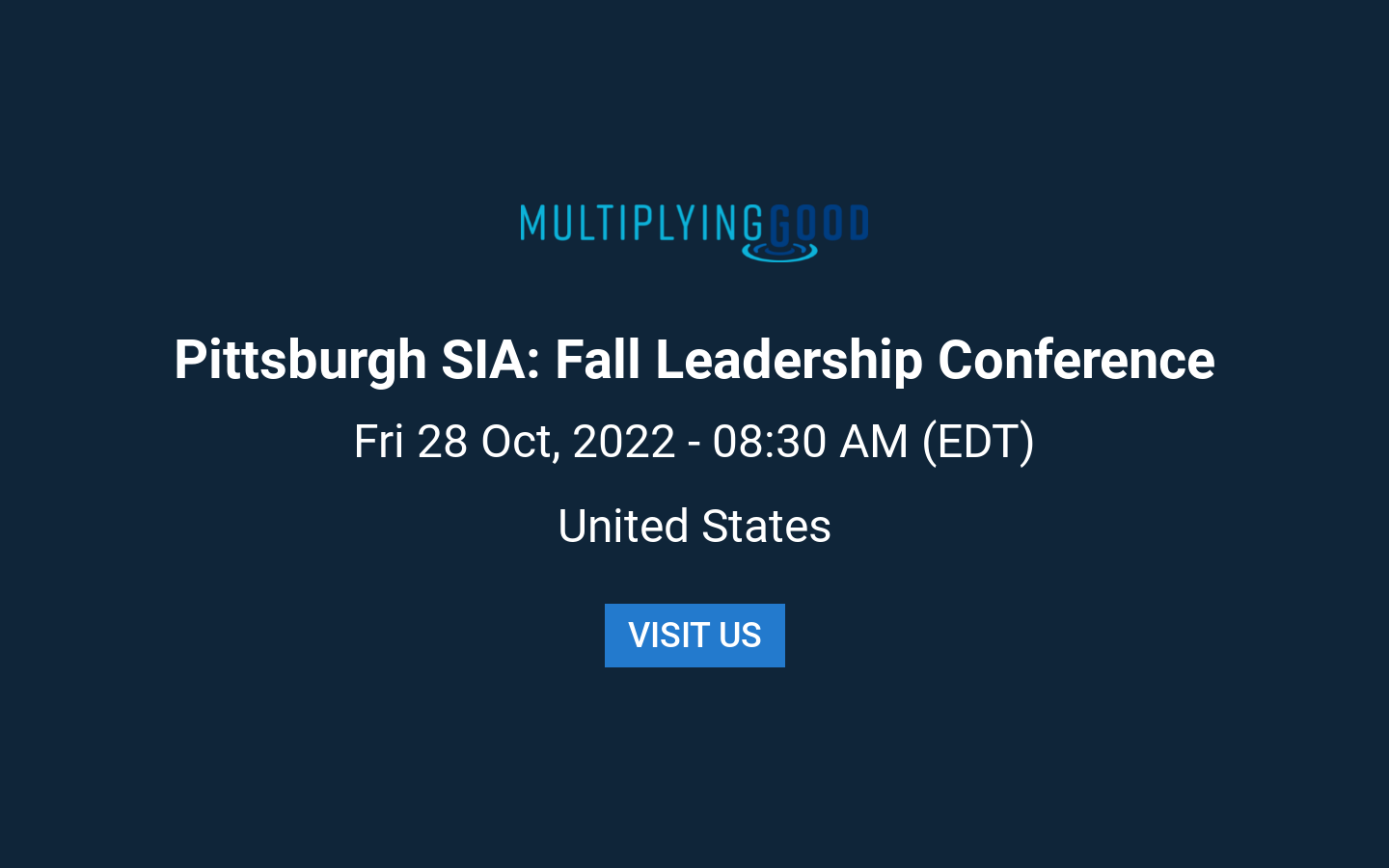 Pittsburgh SIA Fall Leadership Conference